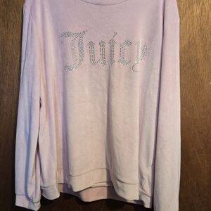 Juicy Couture Blush Pink Rhinestone Top